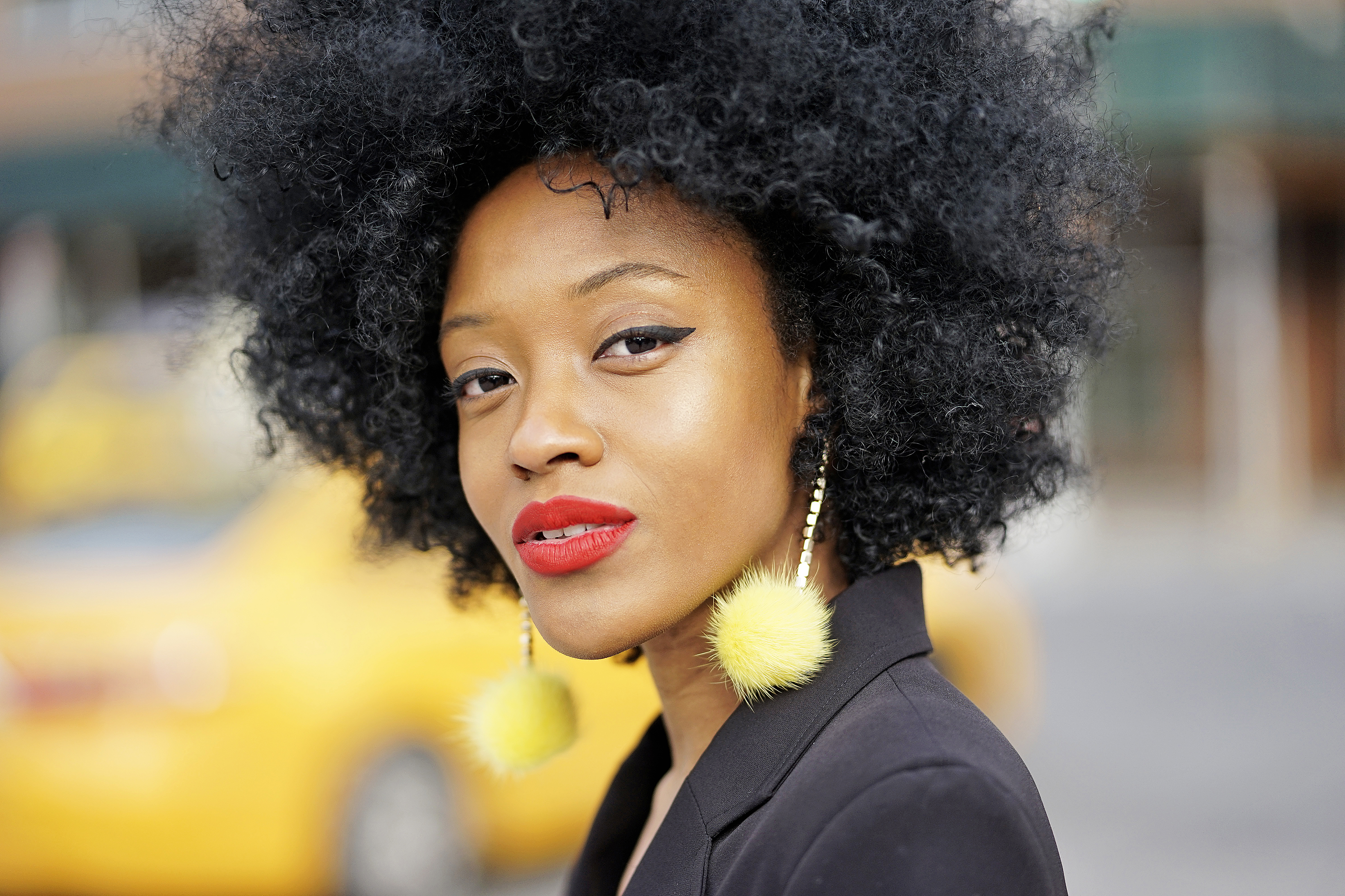 Pom Pom Earrings