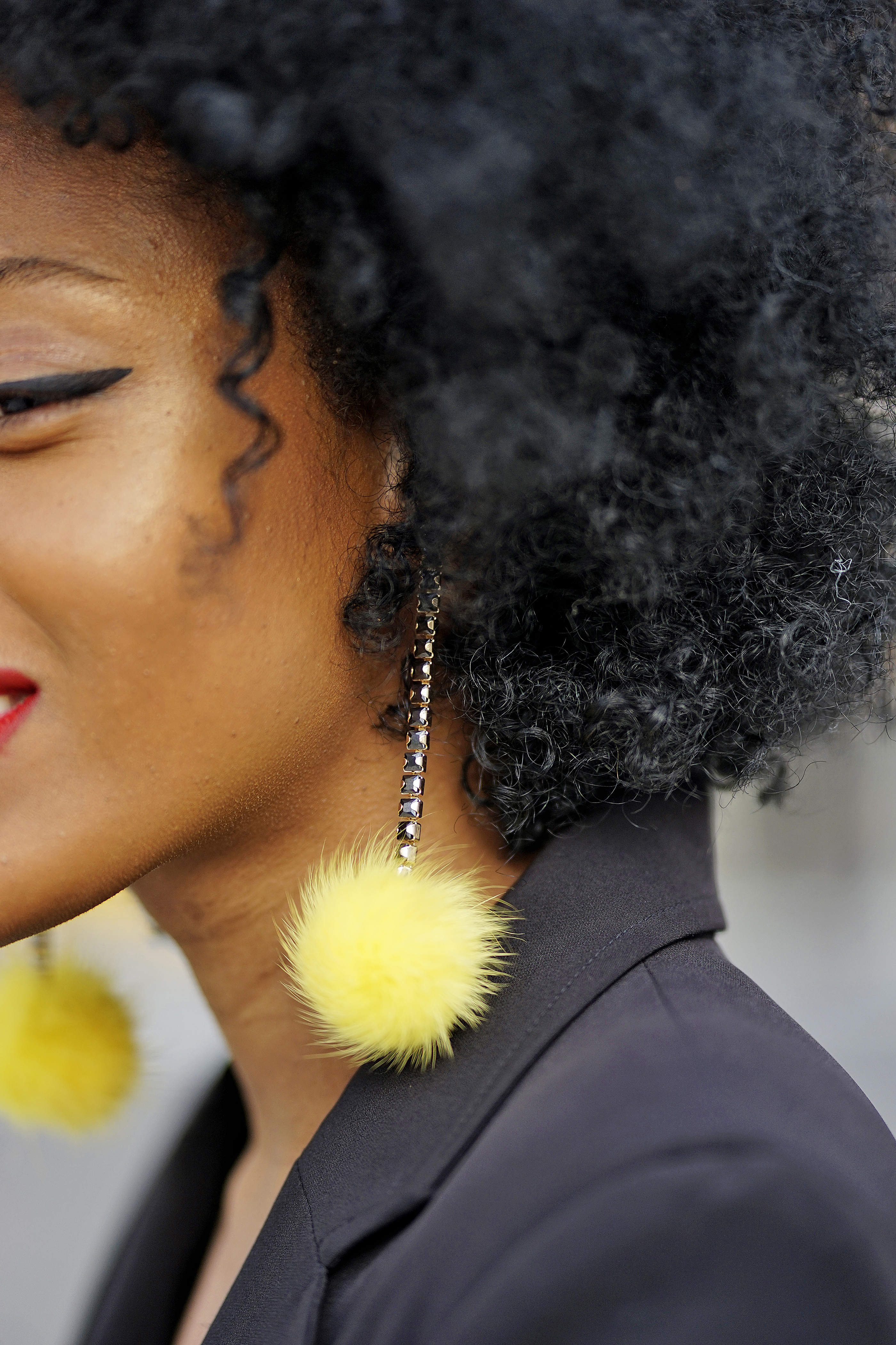 Pom Pom Earrings