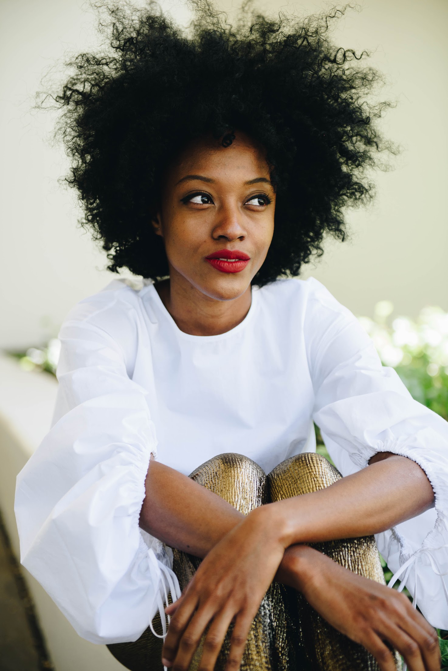 Fashion Blogger Kamara Williams shares two effortlessly chic ways to style a white blouse