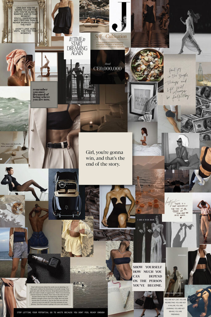 IN THING'S 5-step guide to creating your own 2023 personal style vision board