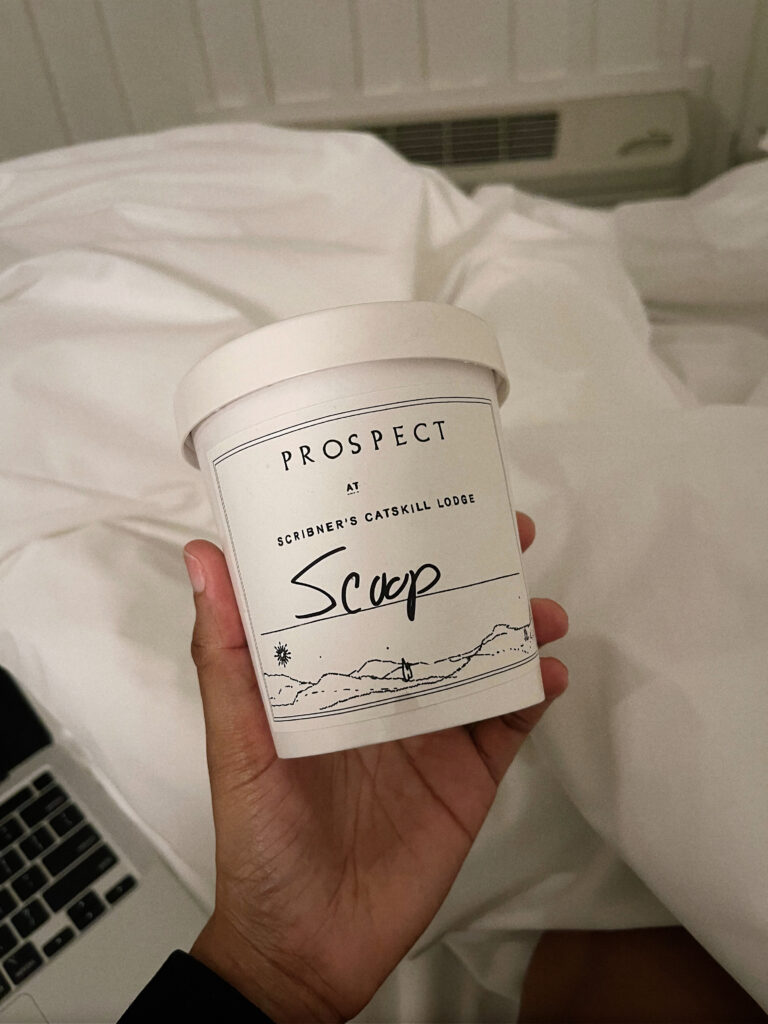 IN THING'S Editor Kamara shares her post NYFW trip to Scribner's Lodge