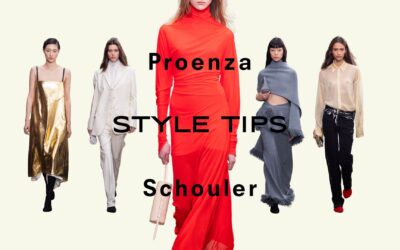 STYLE TIPS WE’RE COPYING FROM THE PROENZA SCHOULER FALL/WINTER 2024 FASHION SHOW